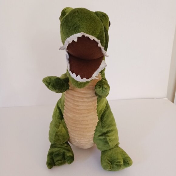 Tom’s Toy International Green T-Rex 19” Plush Dinosaur Stuffed Animal - Picture 3 of 10